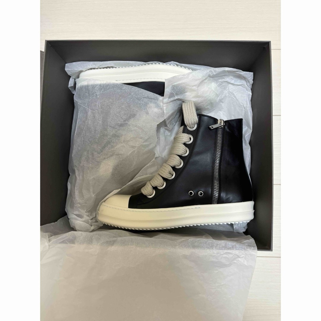 Rick Owens - rickowens ジャンボレース sneakers ブラック 42の Rick Owens - rickowens ジャンボレース sneakers ブラック 42の