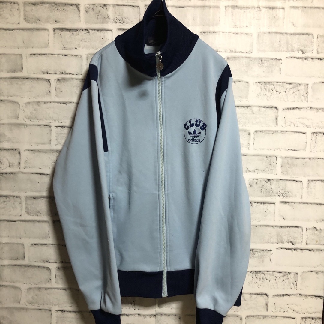 【新作入荷!!】 adidas vintage トラックジャケット刺繍 CLUB 80s⭐️adidas - アディダス
