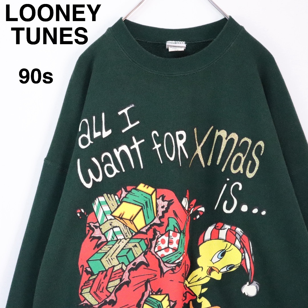VINTAGE - 【クリスマス】ルーニーチューンズ/スウェット 90s VINTAGE - 【クリスマス】ルーニーチューンズ/スウェット 90s