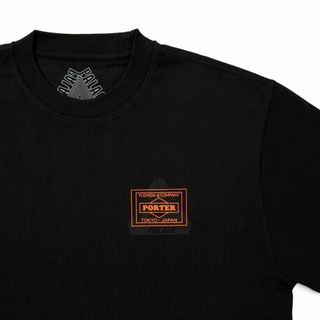 パレス(PALACE)のL 黒　PORTER x PALACE  T-SHIRT　Tシャツ　パレス(Tシャツ/カットソー(半袖/袖なし))