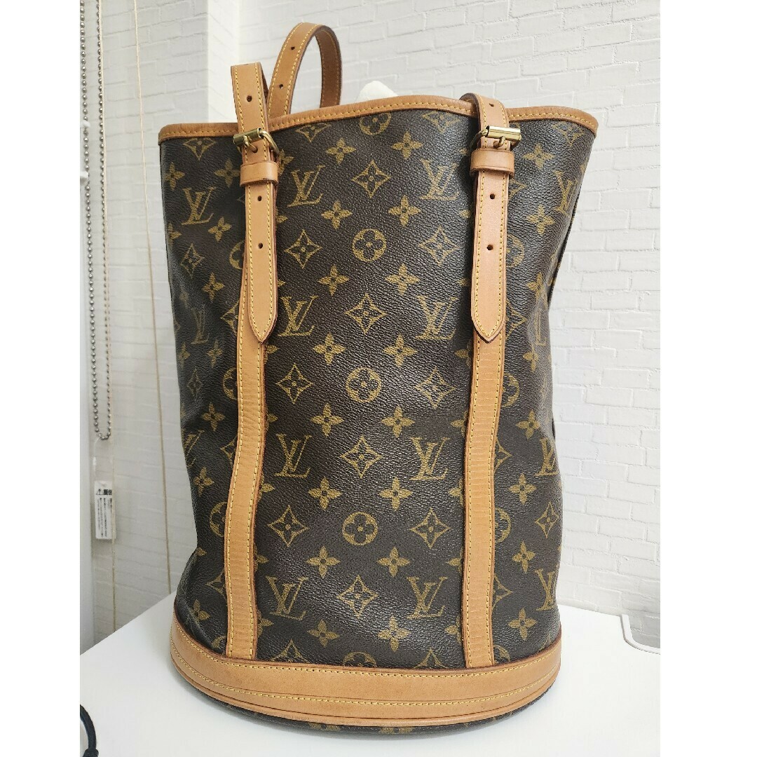 LOUIS VUITTON - LOUIS VUITTON バケット トートバッグ ポーチ欠品 モノグラム