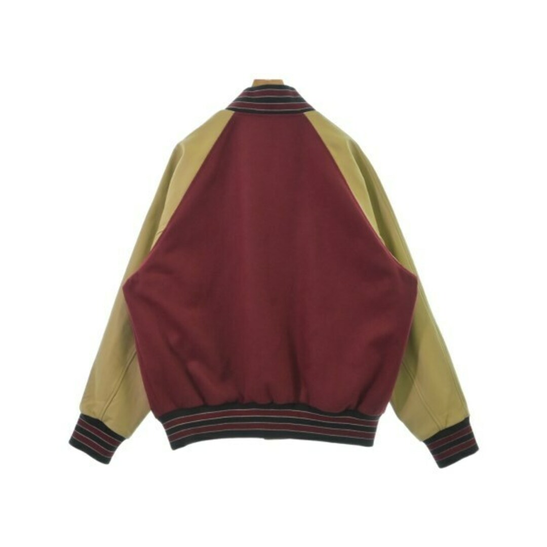 thisisneverthat - thisisneverthat スタジャン L 赤xベージュ thisisneverthat - thisisneverthat スタジャン L 赤xベージュ