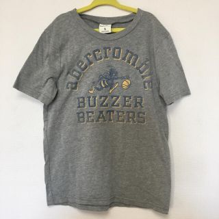 アバクロンビーアンドフィッチ(Abercrombie&Fitch)のアバクロキッズ グレーTシャツ S(Tシャツ/カットソー)