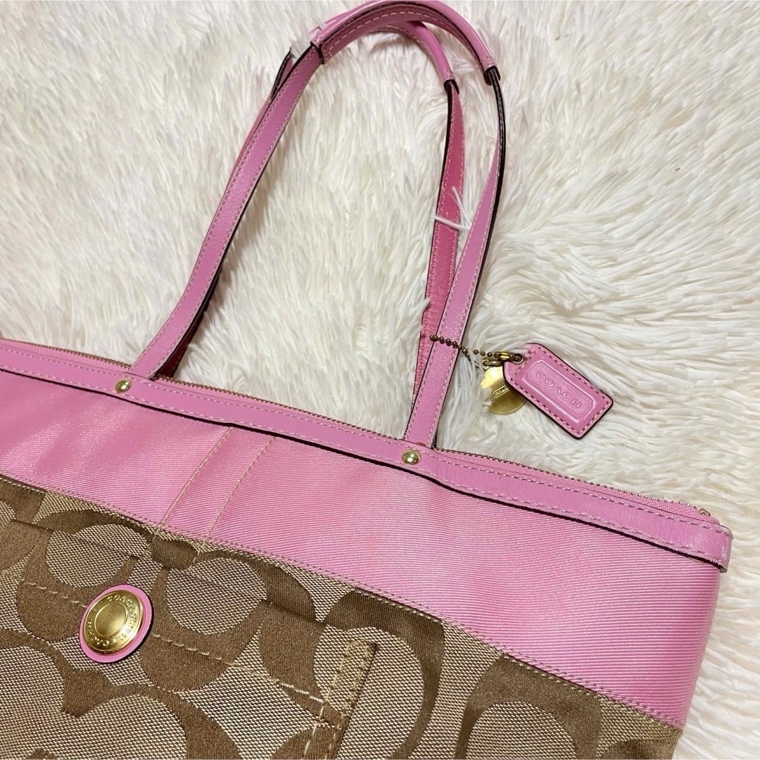 COACH - コーチ COACH シグネチャー 肩掛け ショルダーバッグ COACH - コーチ COACH シグネチャー 肩掛け ショルダーバッグ