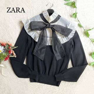 ZARA(オーガンジー ・ ニット/セーター)のフリマアイテム一覧 ZARA(オーガンジー ・ ニット/セーター)のフリマアイテム一覧