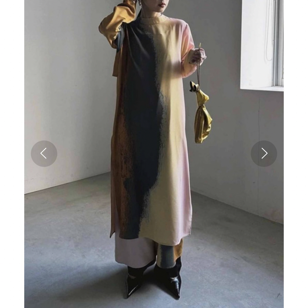 Ameri VINTAGE - Amer vintage butter toast art dress ピンクの Ameri VINTAGE - Amer vintage butter toast art dress ピンクの