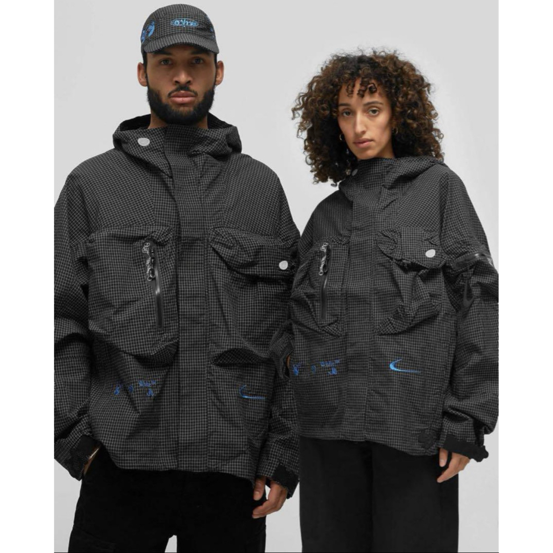 Lサイズ NIKE AS NRG OFF-WHITE JACKET BLACK Lサイズ NIKE AS NRG OFF-WHITE JACKET BLACK