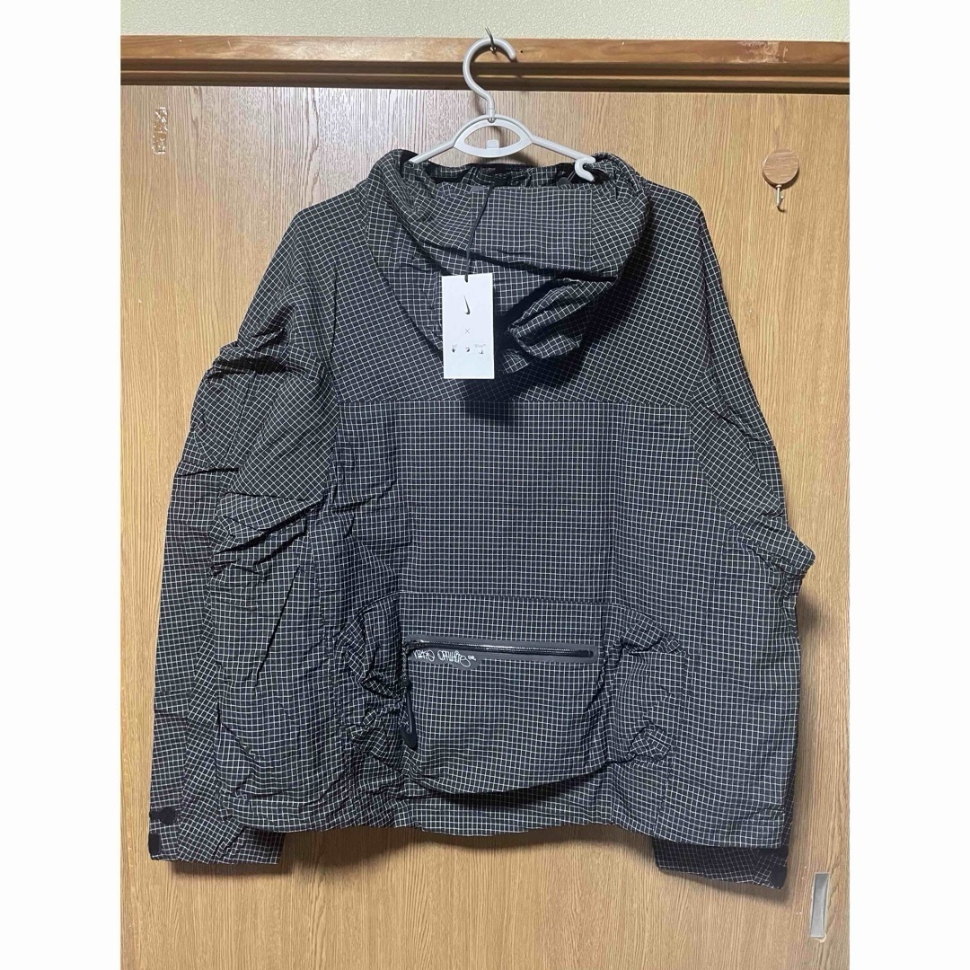 Lサイズ NIKE AS NRG OFF-WHITE JACKET BLACK Lサイズ NIKE AS NRG OFF-WHITE JACKET BLACK