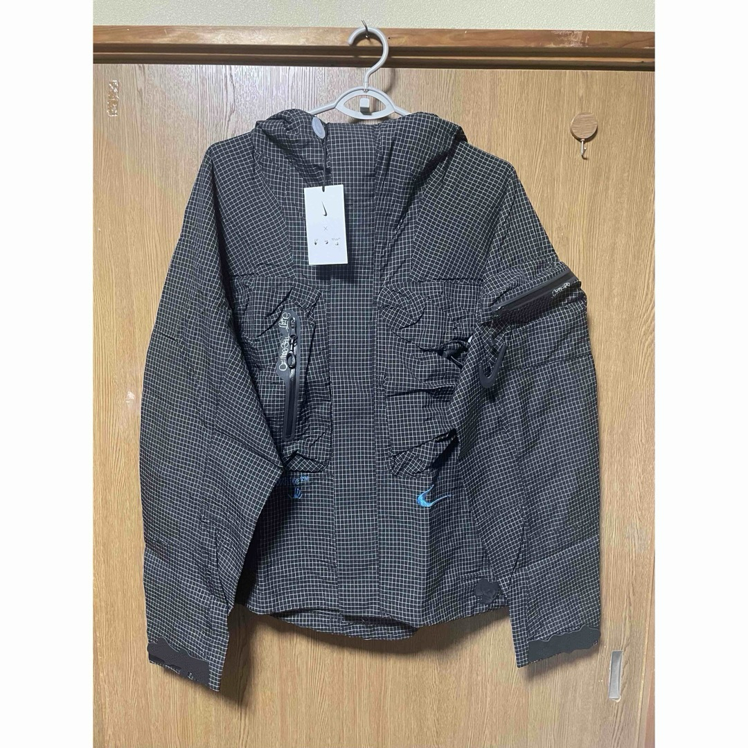 Lサイズ NIKE AS NRG OFF-WHITE JACKET BLACK Lサイズ NIKE AS NRG OFF-WHITE JACKET BLACK