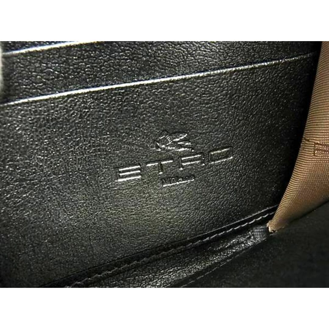 ETRO - □美品□ ETRO エトロ レザー ペイズリー柄 ラウンド ETRO - □美品□ ETRO エトロ レザー ペイズリー柄 ラウンド