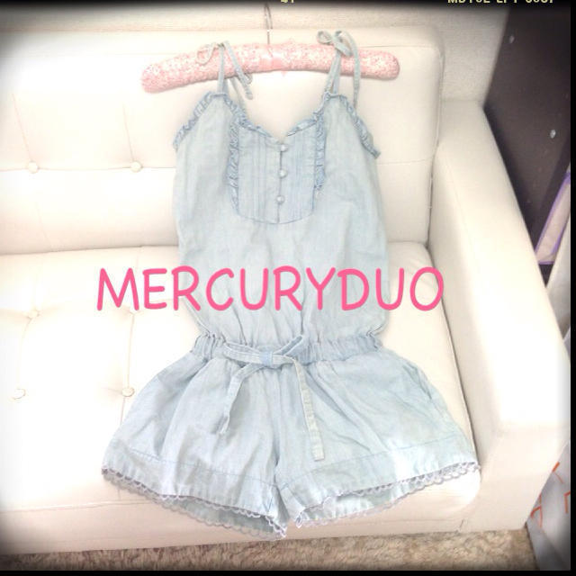 MERCURYDUO(マーキュリーデュオ)の値下げ♡マーキュリーデュオ コンビネゾン レディースのパンツ(オールインワン)の商品写真