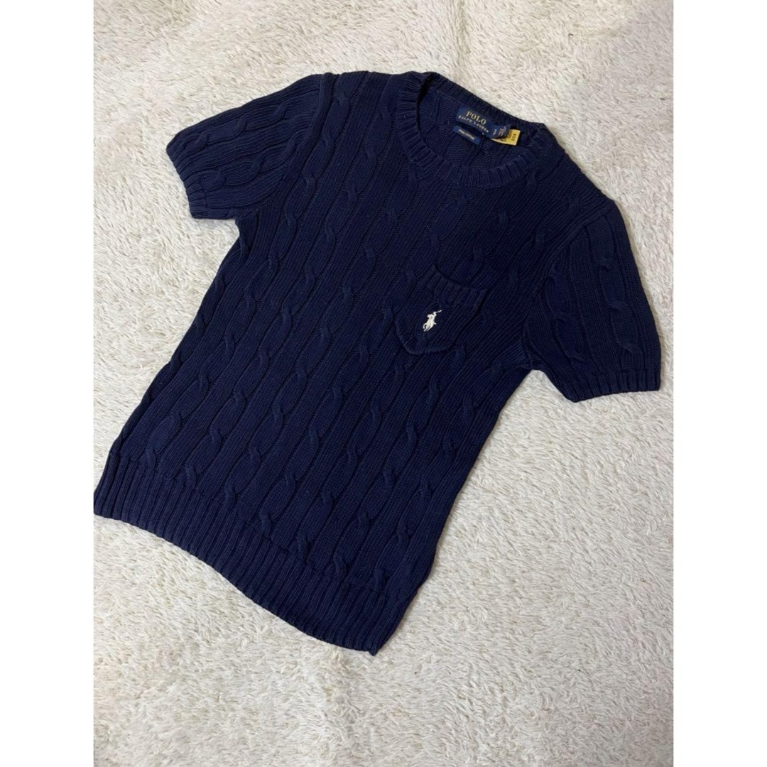 POLO RALPH LAUREN - 美品 ポロ ラルフローレン ニット ケーブル POLO RALPH LAUREN - 美品 ポロ ラルフローレン ニット ケーブル