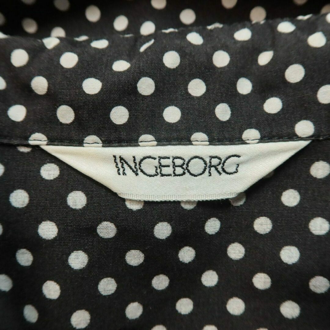 INGEBORG - インゲボルグ☆フェミニン♪ドット柄ワンピース INGEBORG - インゲボルグ☆フェミニン♪ドット柄ワンピース
