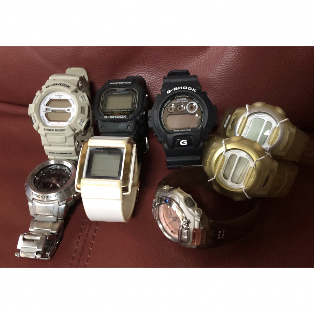 大量 まとめ 7点セット 】 カシオ G-SHOCK Gショック Baby-G 大量 まとめ 7点セット 】 カシオ G-SHOCK Gショック Baby-G