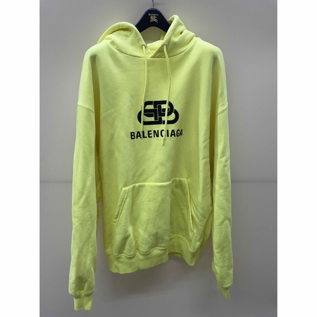 BALENCIAGA - バレンシアガ イエロー パーカー XSサイズの通販 BALENCIAGA - バレンシアガ イエロー パーカー XSサイズの通販