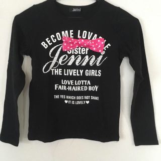 ジェニィ(JENNI)のラインストーンロゴロンT(Tシャツ/カットソー)