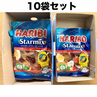 ハリボー(ハリボー)のHARIBO ハリボー スターミックス80g 10袋(菓子/デザート)