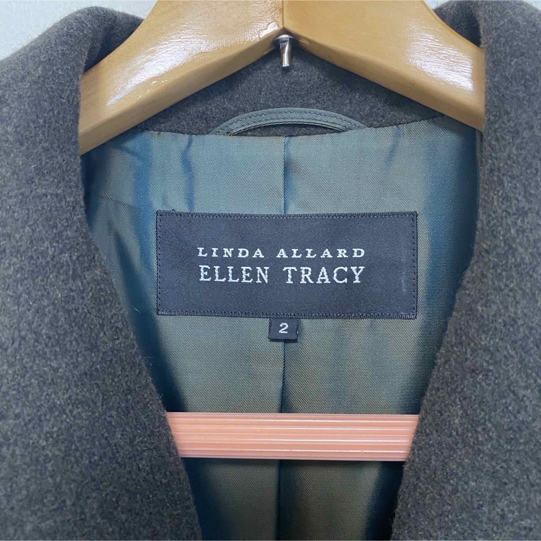 極美品✨ エレントレーシー アンゴラ混 チェスターコート ダブル 極美品✨ エレントレーシー アンゴラ混 チェスターコート ダブル