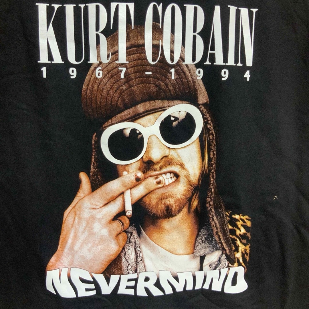 ニルバーナ カートコバーン Tシャツ XLサイズ KURT COBAINの通販 ニルバーナ カートコバーン Tシャツ XLサイズ KURT COBAINの通販