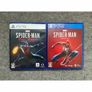 プレイステーション(PlayStation)の【即日発送】MARVEL スパイダーマン 2本セット！(家庭用ゲームソフト)