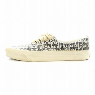 Fear of God × VANS スニーカー US8.5 26.5cm 白(スニーカー)