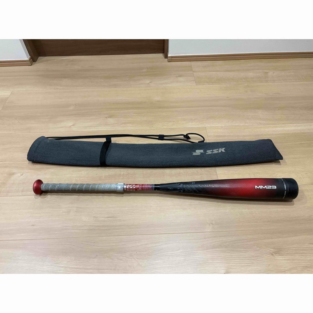 SSK - エスエスケイ 一般軟式野球FRP製バット MM23 ブラック SSK - エスエスケイ 一般軟式野球FRP製バット MM23 ブラック