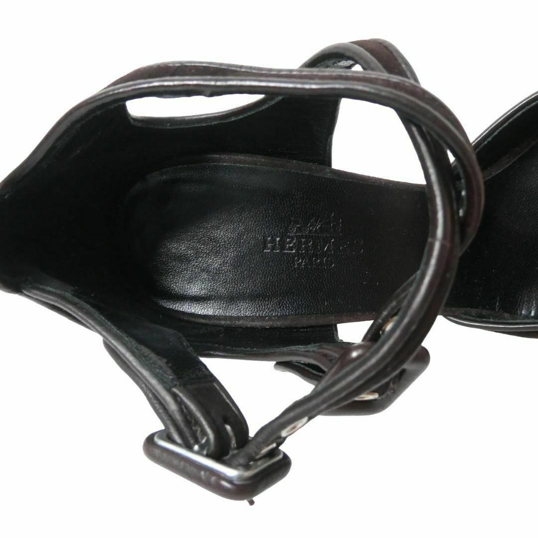 美品 HERMES スエード 2WAY アンクルストラップ ハイヒール 美品 HERMES スエード 2WAY アンクルストラップ ハイヒール