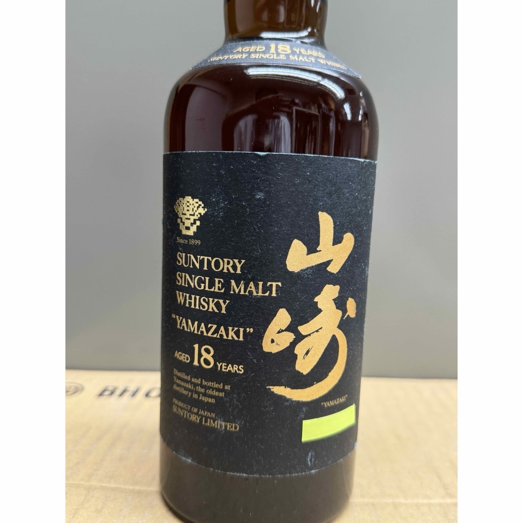 未開栓SUNTORY サントリー山崎18年シングルモルト旧金花ラベル 未開栓SUNTORY サントリー山崎18年シングルモルト旧金花ラベル