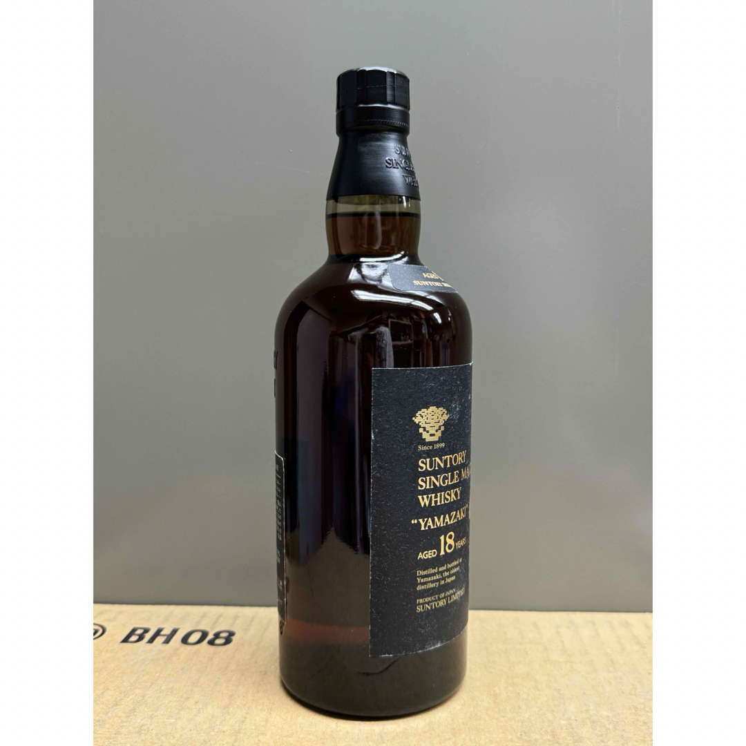 未開栓SUNTORY サントリー山崎18年シングルモルト旧金花ラベル 未開栓SUNTORY サントリー山崎18年シングルモルト旧金花ラベル