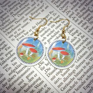 SALE★キノコちゃんピアス(ピアス)