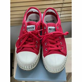 パラディウム(PALLADIUM)の美品/パラディウムパラショック/Chili Pepper(赤)/25.5(スニーカー)