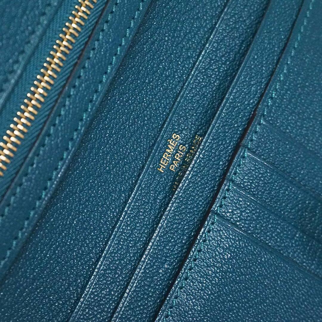 HERMES - エルメス ベアン コンパクト 二つ折り財布 シェブル HERMES - エルメス ベアン コンパクト 二つ折り財布 シェブル