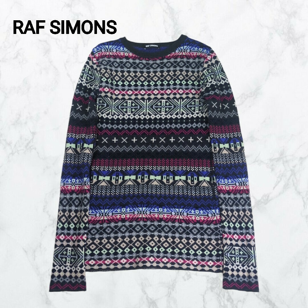 RAF SIMONS - 【希少】RAF SIMONS ノルディック カシミヤ RAF SIMONS - 【希少】RAF SIMONS ノルディック カシミヤ