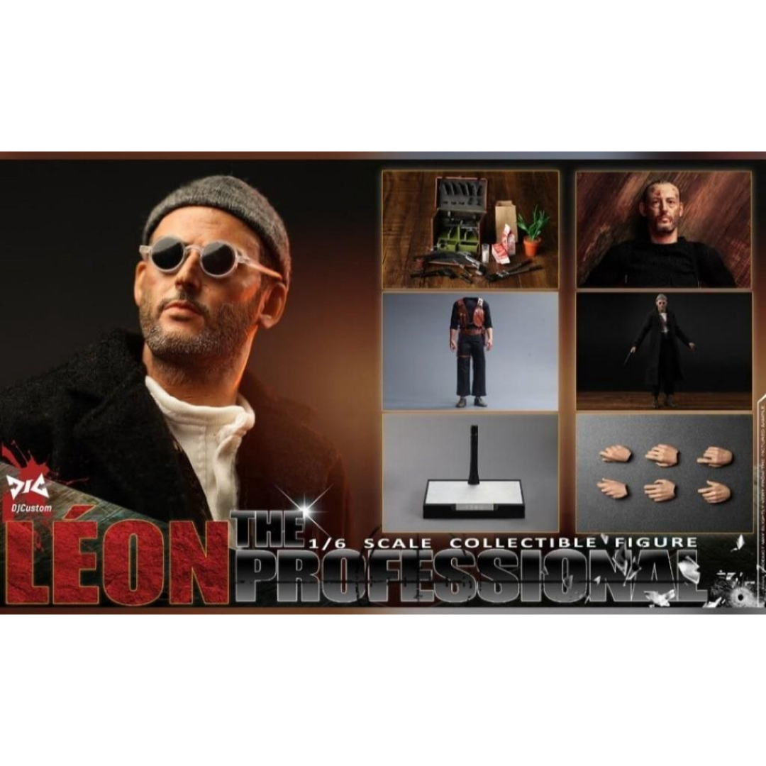 DJカスタム CUSTOM DJ-16001 Leon レオン 1/6フィギュア DJカスタム CUSTOM DJ-16001 Leon レオン 1/6フィギュア