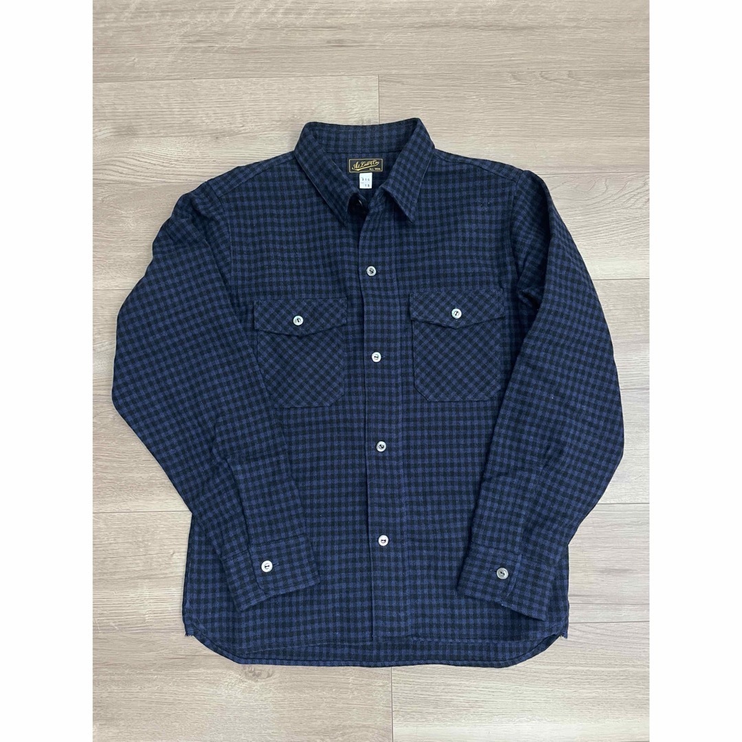 At Last&Co / アットラスト つまらなく 22AW チェックシャツ Lot.304 At Last&Co / アットラスト つまらなく 22AW チェックシャツ Lot.304