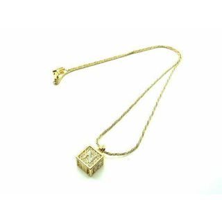 ニナリッチ(NINA RICCI)の■美品■ NINA RICCI ニナリッチ ラインストーン ネックレス ペンダント アクセサリー レディース ゴールド系 DF0778(ネックレス)