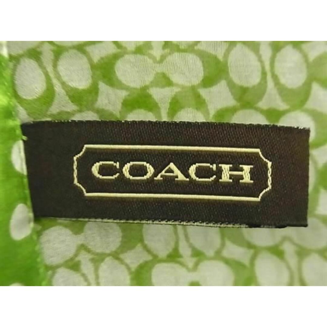 COACH - □美品□ COACH コーチ シグネチャー シルク100% ドット COACH - □美品□ COACH コーチ シグネチャー シルク100% ドット