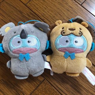 サンリオ(サンリオ)のハンギョドン　どうぶつ着ぐるみマスコット　ライオン　コアラ(キャラクターグッズ)