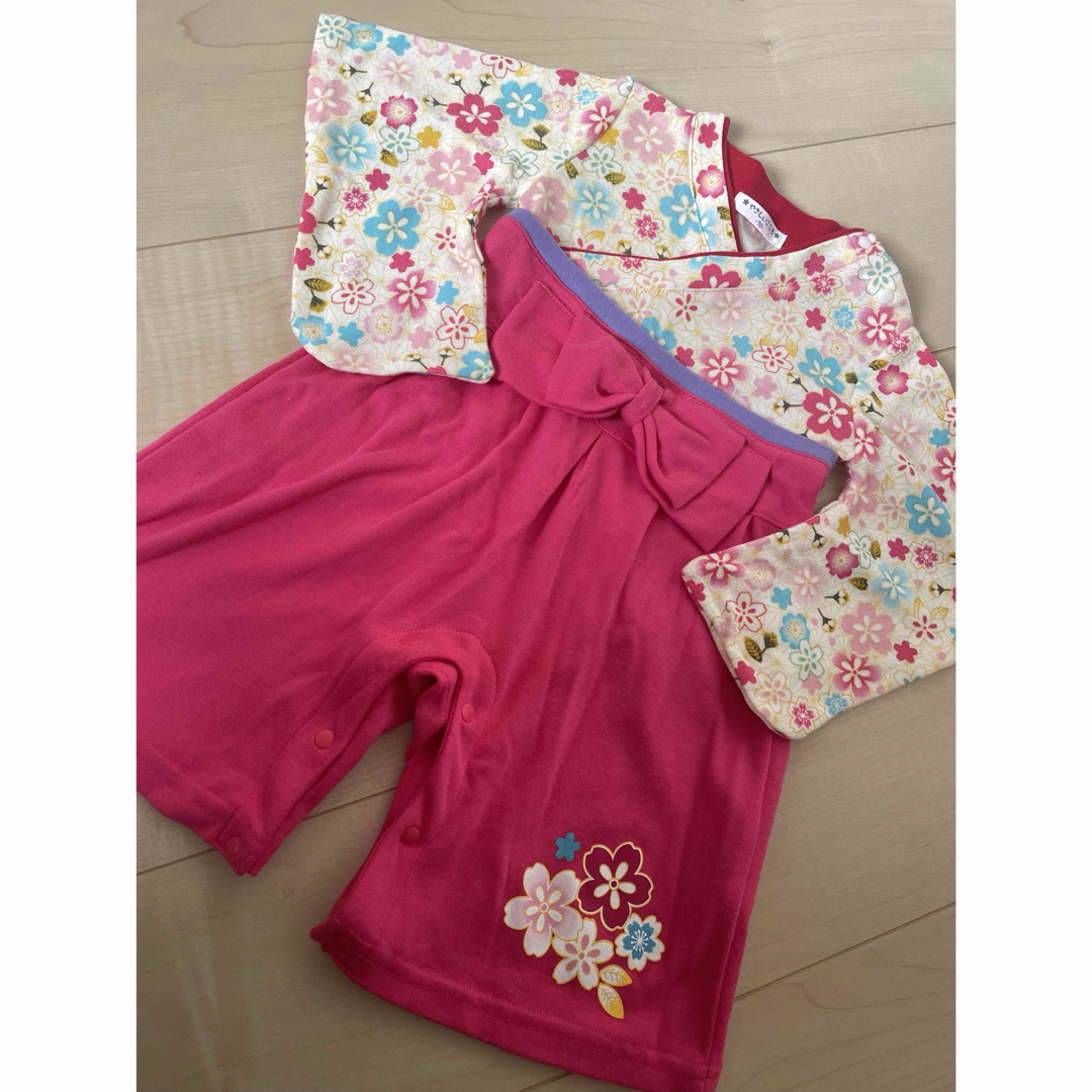 バースデイ(バースデイ)のお食い初め 節句用 ロンパース キッズ/ベビー/マタニティのベビー服(~85cm)(ロンパース)の商品写真