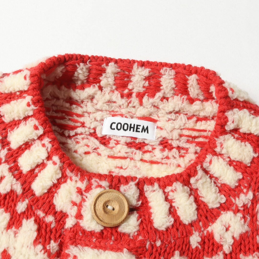 COOHEM - 美品 COOHEM コーヘン カーディガン サイズ:L 23AW COOHEM - 美品 COOHEM コーヘン カーディガン サイズ:L 23AW