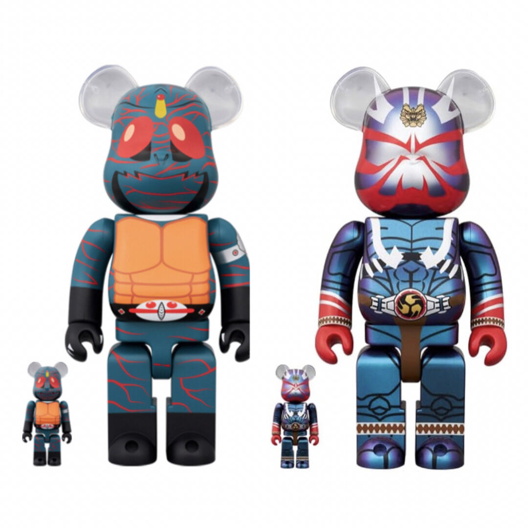 MEDICOM TOY - BE@RBRICK 仮面ライダーアマゾン & 響鬼 100 MEDICOM TOY - BE@RBRICK 仮面ライダーアマゾン & 響鬼 100