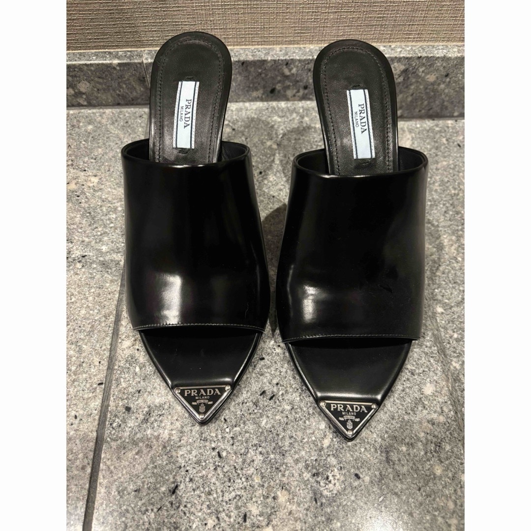 PRADA - PRADA ブラッシュハイヒールサンダルの通販 by mt PRADA - PRADA ブラッシュハイヒールサンダルの通販 by mt