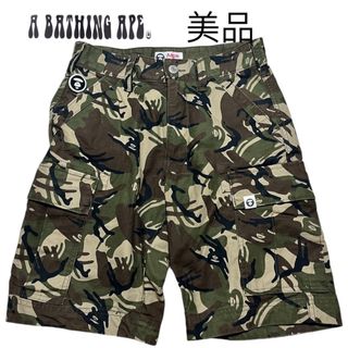A BATHING APE - 美品 アベイシングエイプ カーゴパンツ A BATHING APE - 美品 アベイシングエイプ カーゴパンツ
