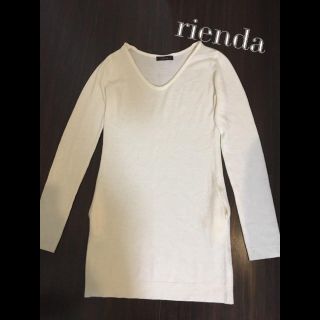 リエンダ(rienda)のrienda ワンピース 美品 お値下げ可能(ミニワンピース)