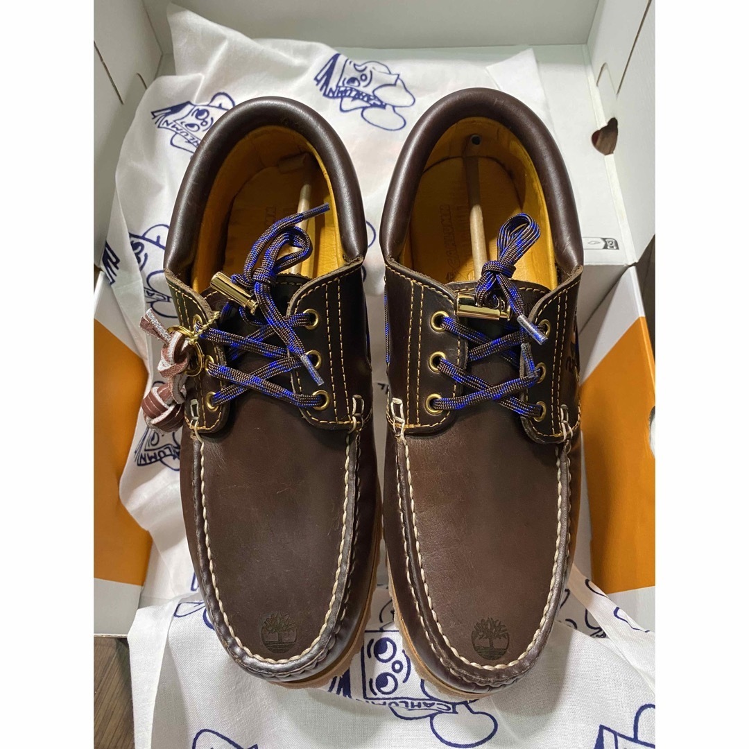 Timberland - 27cm TIMBERLAND CAHLUMN BOAT SHOE BROWNの通販 Timberland - 27cm TIMBERLAND CAHLUMN BOAT SHOE BROWNの通販