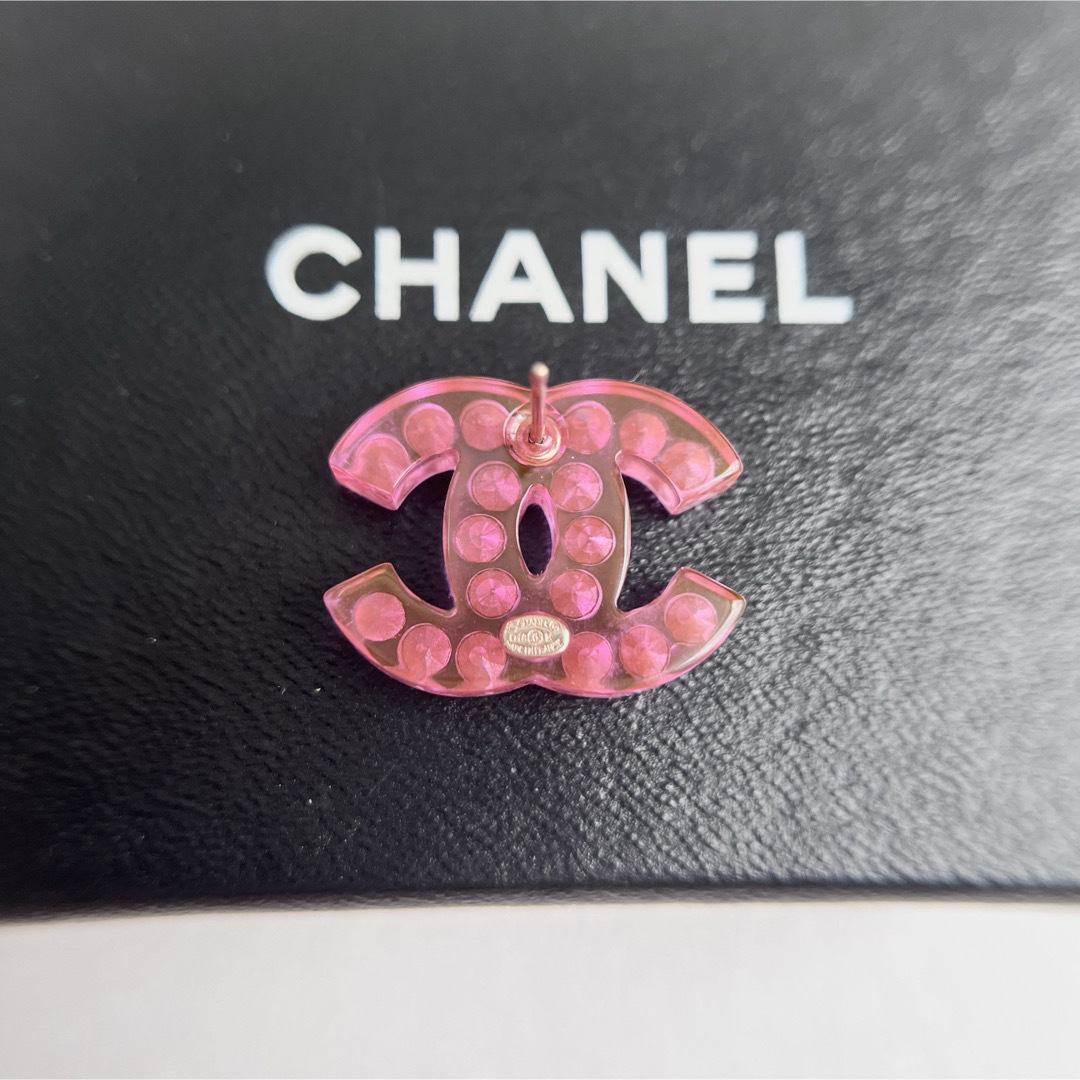 CHANEL - CHANEL ココマーク クリア ピンク ストーン ピアス BTS CHANEL - CHANEL ココマーク クリア ピンク ストーン ピアス BTS