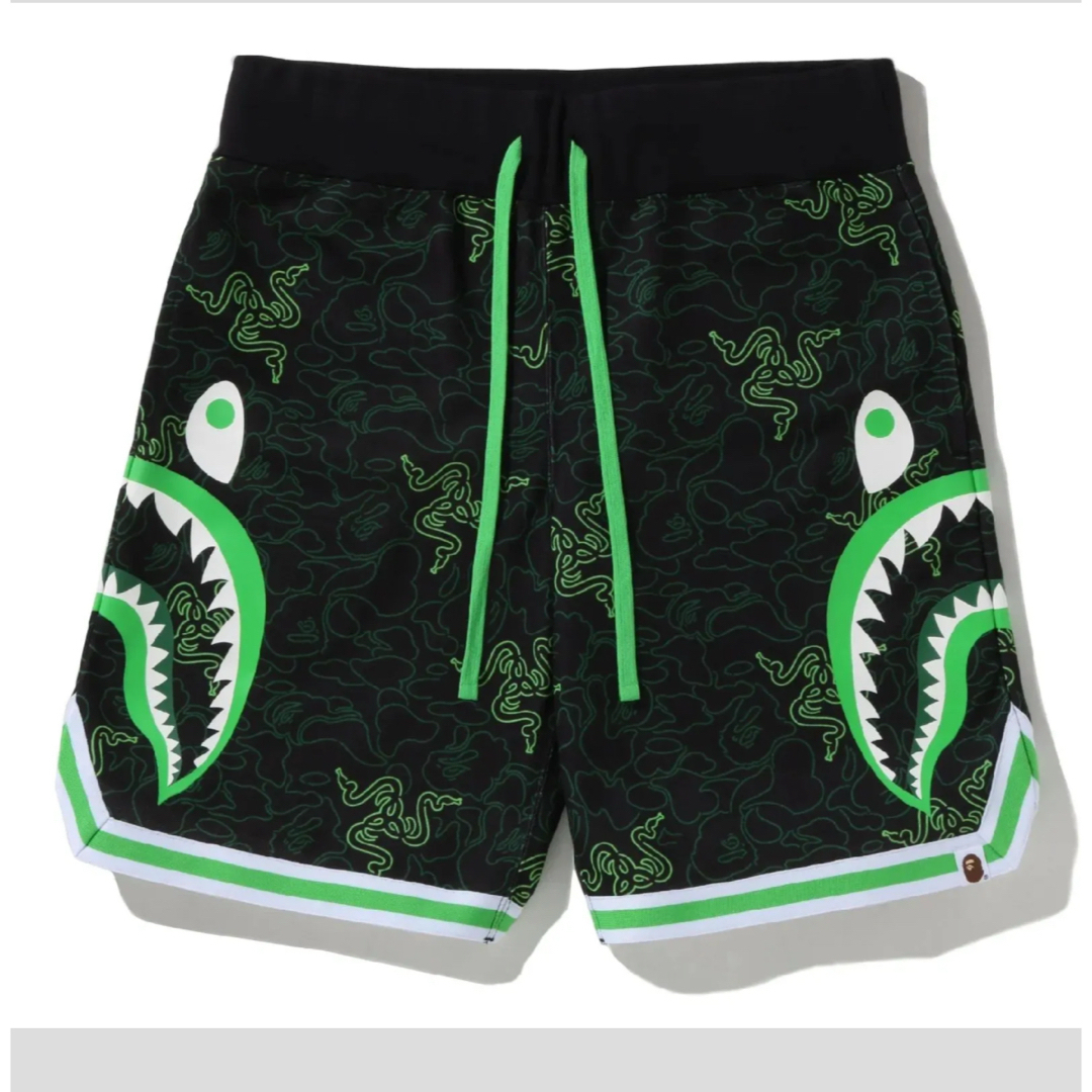 A BATHING APE - a bathing ape x RAZER basketballshortsの通販 A BATHING APE - a bathing ape x RAZER basketballshortsの通販