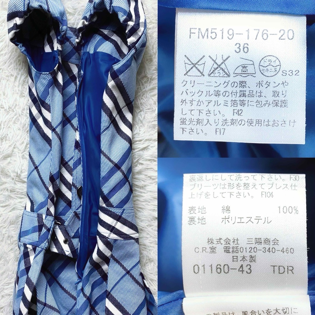 希少✨ バーバリーブルーレーベル ワンピース ノバチェック 希少✨ バーバリーブルーレーベル ワンピース ノバチェック