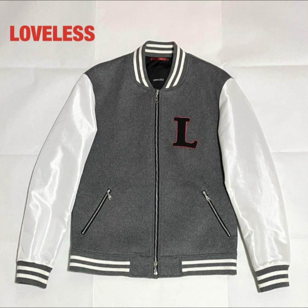 美品】LOVELESS ラブレス スタジャン ブランドロゴ ワッペン 刺繍 美品】LOVELESS ラブレス スタジャン ブランドロゴ ワッペン 刺繍