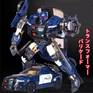 トランスフォーマー　YS05 バリケード　おもちゃ変形ロボット コレクション(その他)